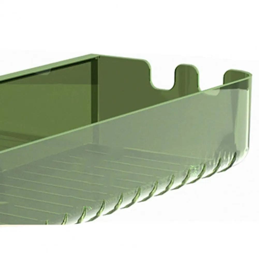 Letter Print Bathroom Storage Shelf, Wall-mounted Seasoning Keep Neat, Acrylic Sundries Storage Rack, Practical Anti-crack Storage Rack, Multifunctional Transparent Dorm Cosmetic Storage Rack, Multipurpose Countertop Basket, Bathroom Kitchen Storage Rack Letter Print Bathroom Storage Shelf, Wall-mounted Seasoning Keep Neat, Acrylic Sundries Storage Rack, Practical Anti-crack Storage Rack, Multifunctional Transparent Dorm Cosmetic Storage Rack, Multipurpose Countertop Basket, Bathroom Kitchen Storage Rack